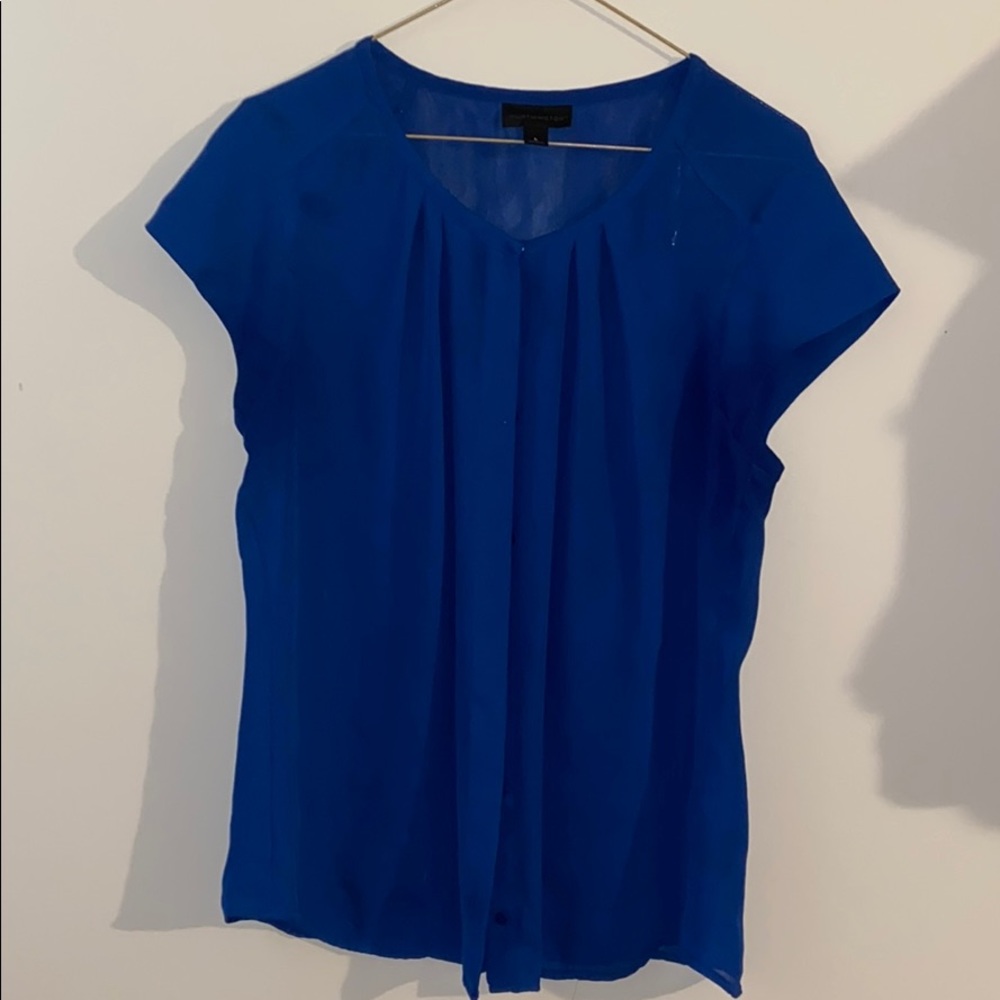 Worthington Button Up Blouse